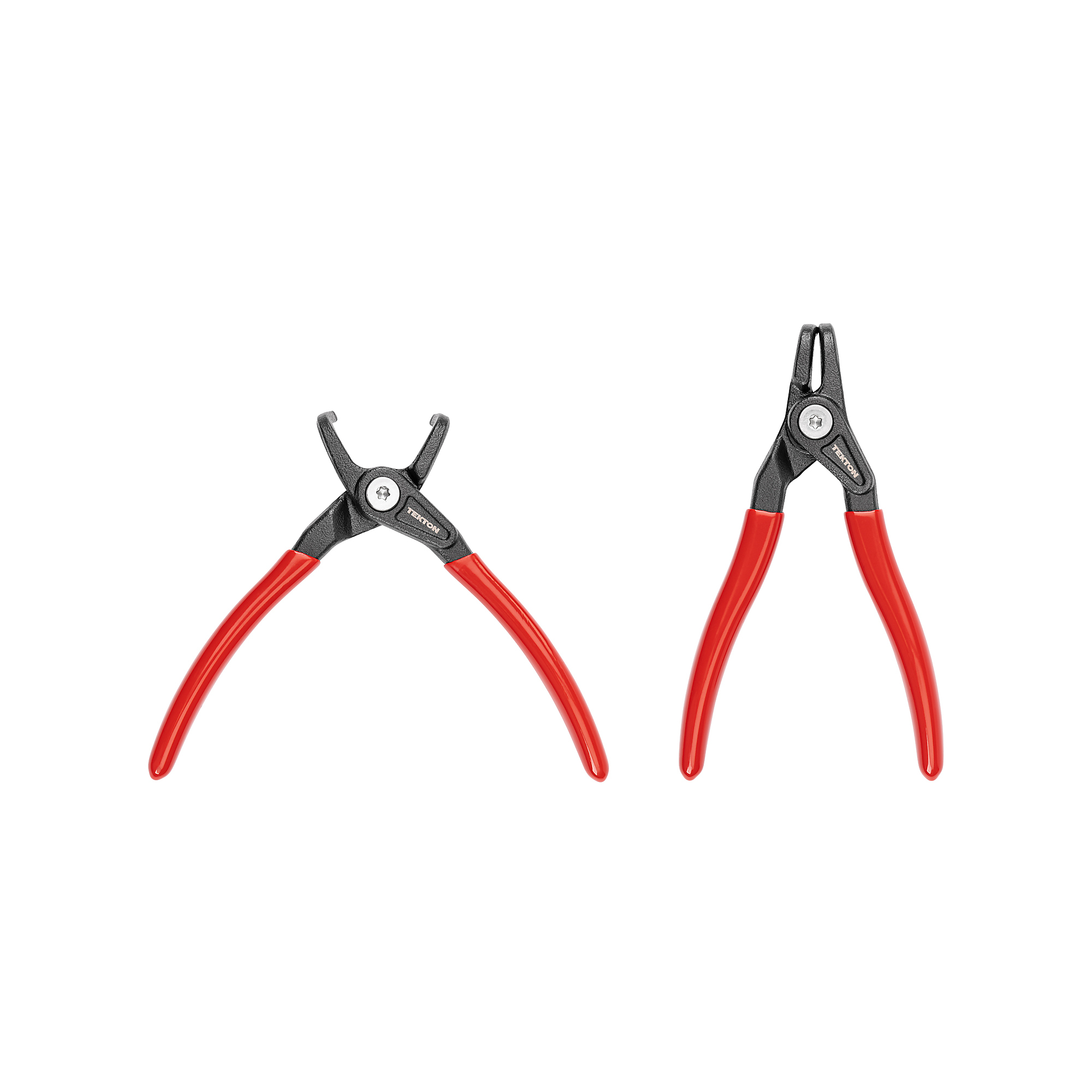 TEKTON 5 Inch 90-Degree Internal and External Retaining Ring Pliers Set, 2-Piece (0.037 in. Tips) | PRR90009
